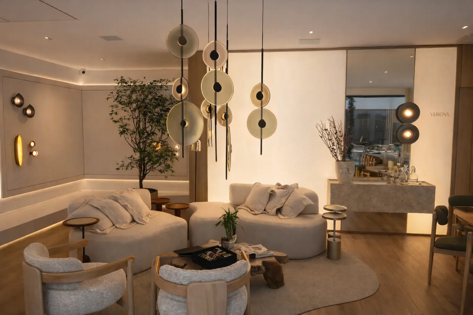 Interior luxuoso Estúdio Verona